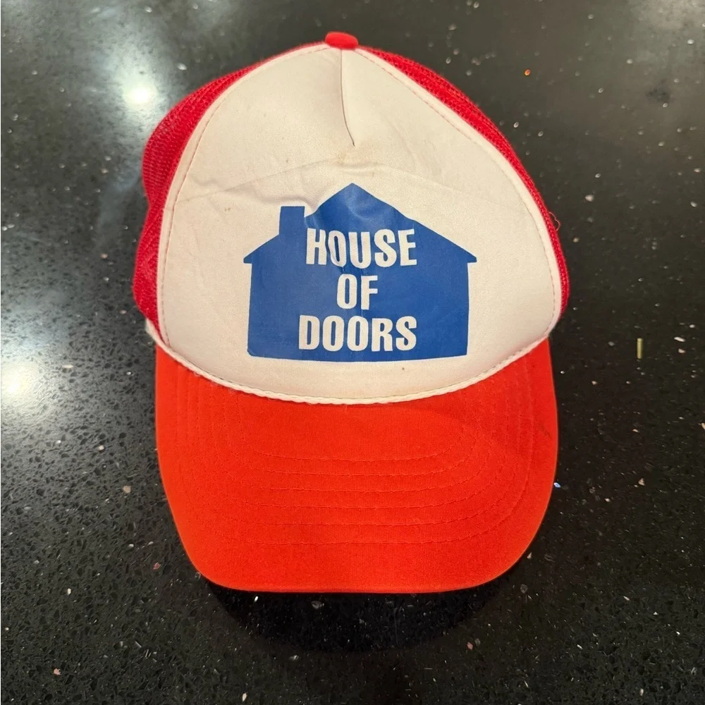 House of Doors Red and White Party Hat